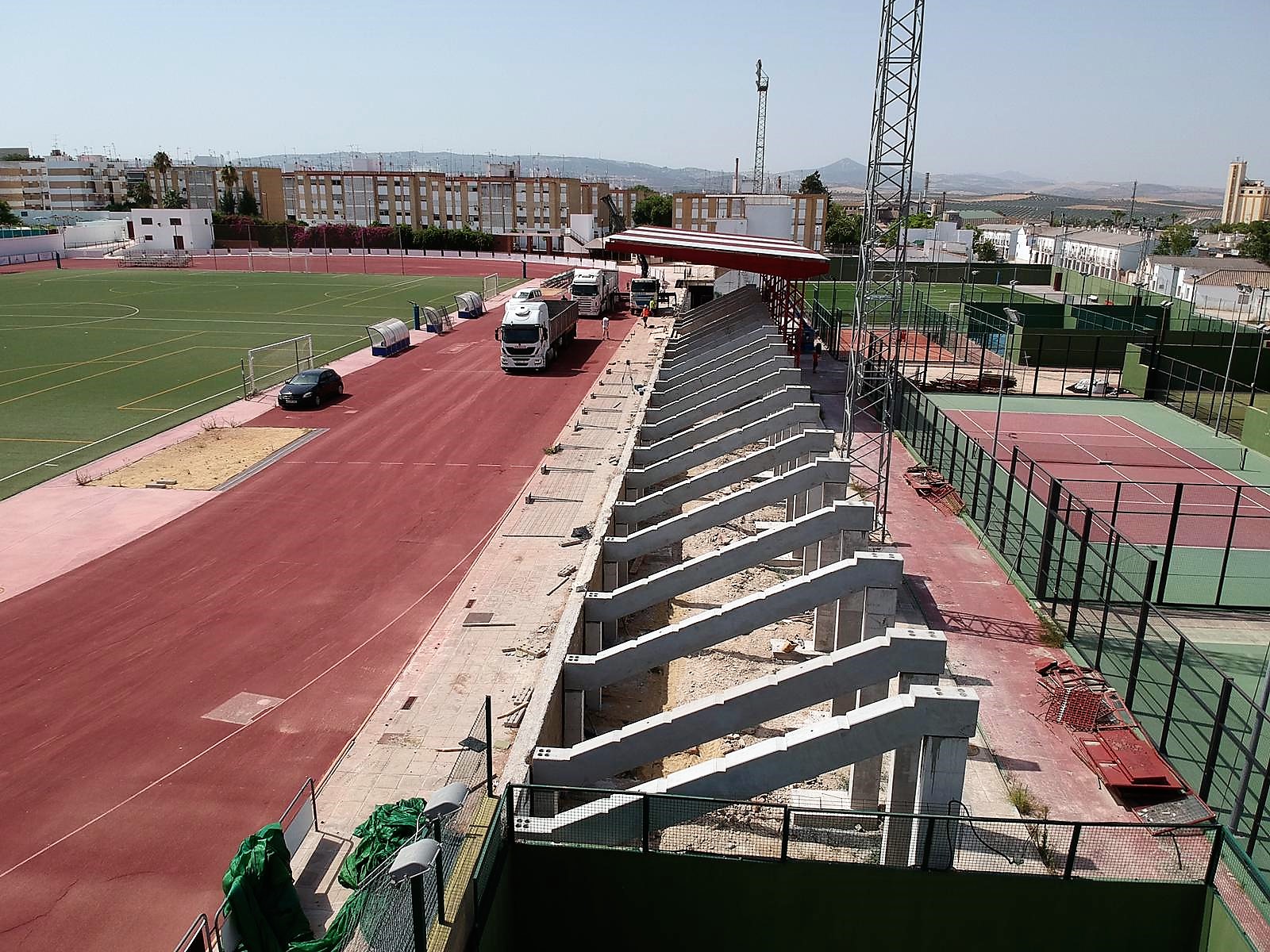 gradas prefabricadas